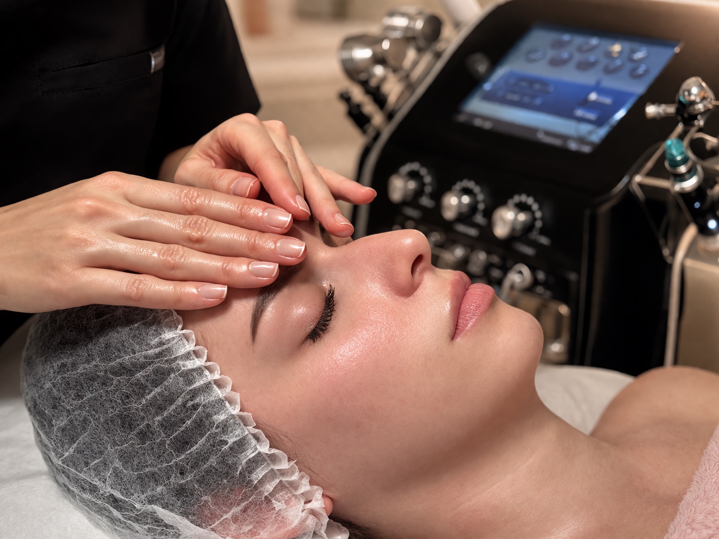 Tratamiento facial con Oxielle