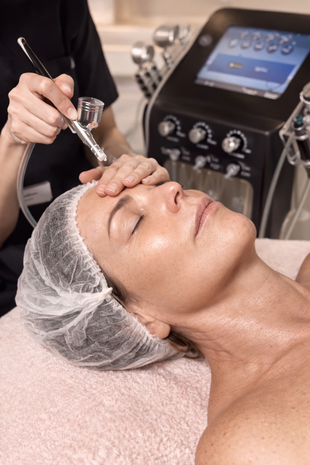 Protocolo de oxigenación facial con Oxielle