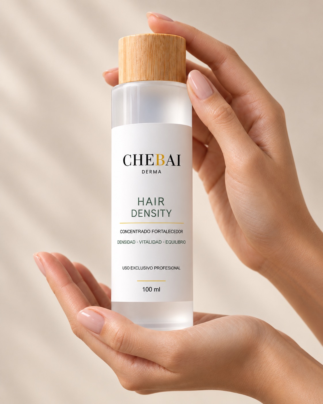 Frasco de exosomas Hair Density de CHEBAI DERMA