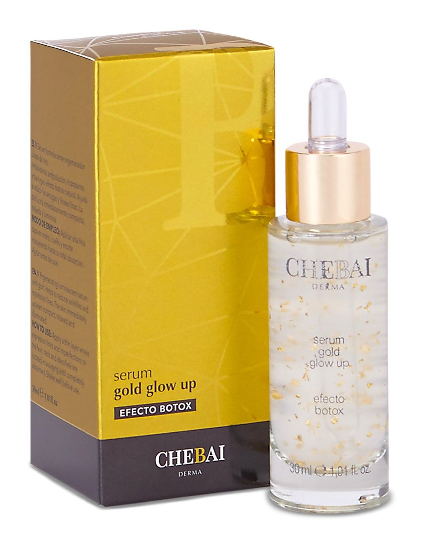 GOLD sérum Glow Up con oro y su estuche dorado