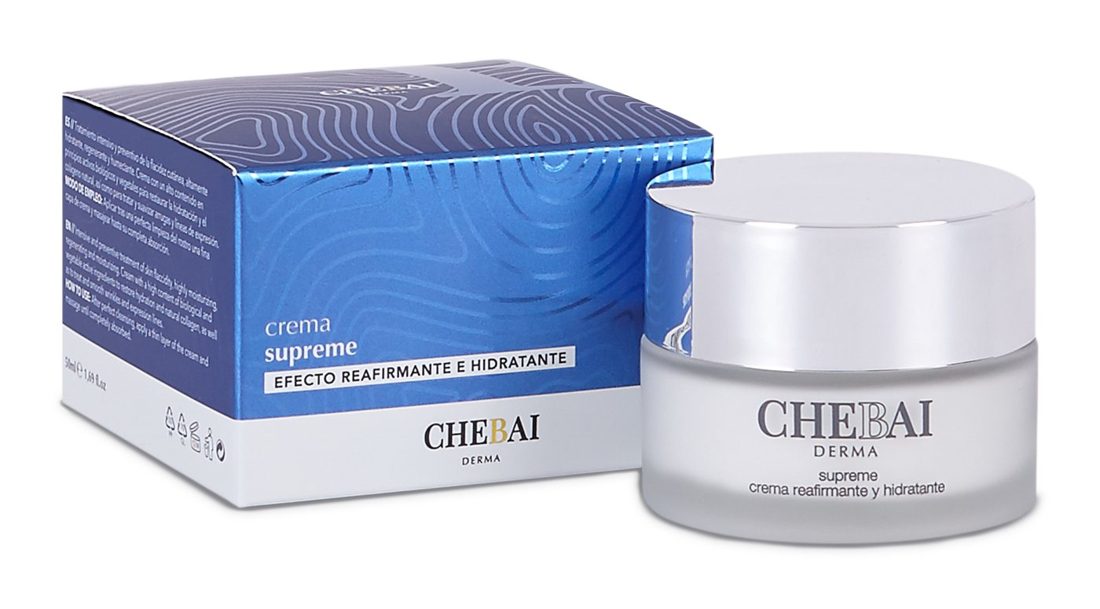 SUPREME crema facial hidratante con su estuche azul
