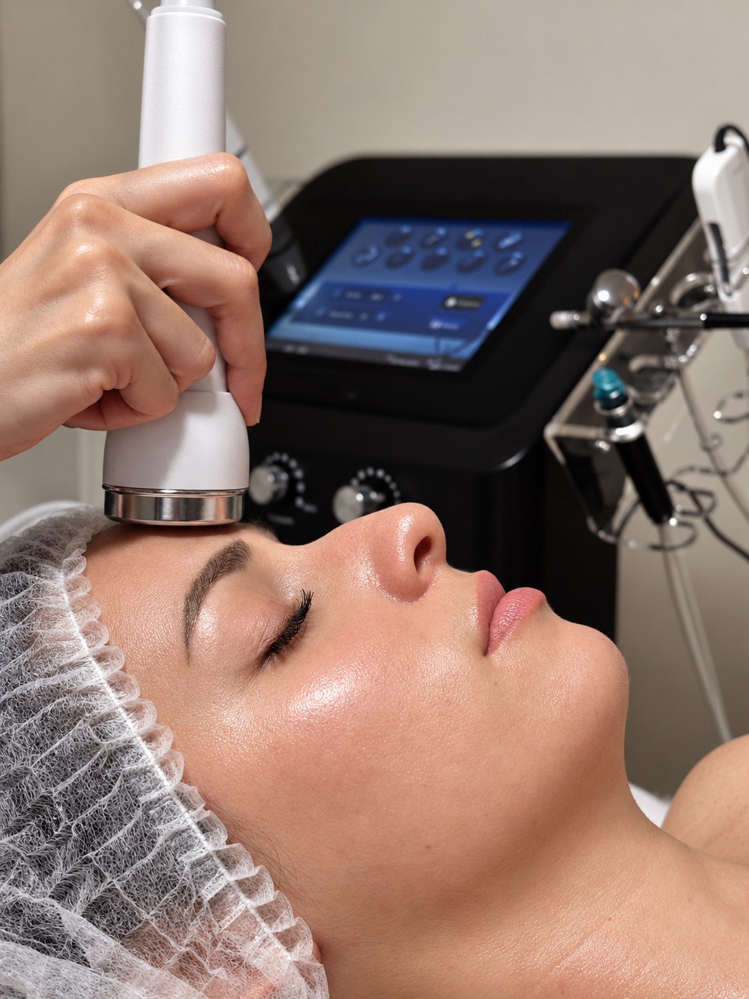 Tratamiento facial con aparatología CHEBAI DERMA