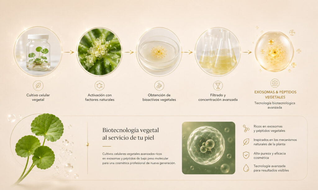 Exosomas vegetales inspirados en la biodiversidad bioactiva de Centella asiatica